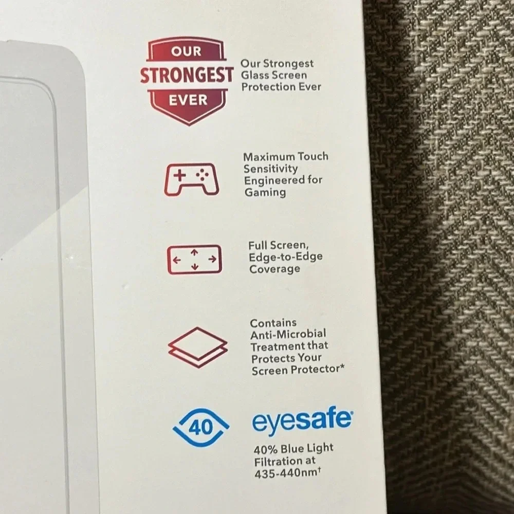 NWT Zagg Invisible Shield Glass XTR iPhone 13 Pro Max Screen Protector $65 MSRP